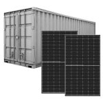 Panou fotovoltaic bifacial Jolywood NIWA Pro 455W Rama Neagra - JW-HD96N-R2-455W-BF